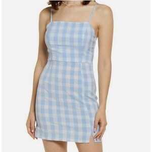 NWT BP. Lola Gingham Sundress Sz XL